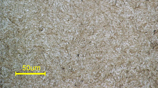 热处置惩罚sk85的金相组织